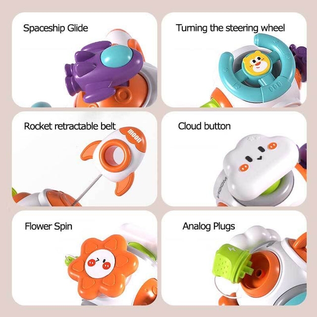 Montessori Early Learning Busy Box for toddlers | Shinymarch