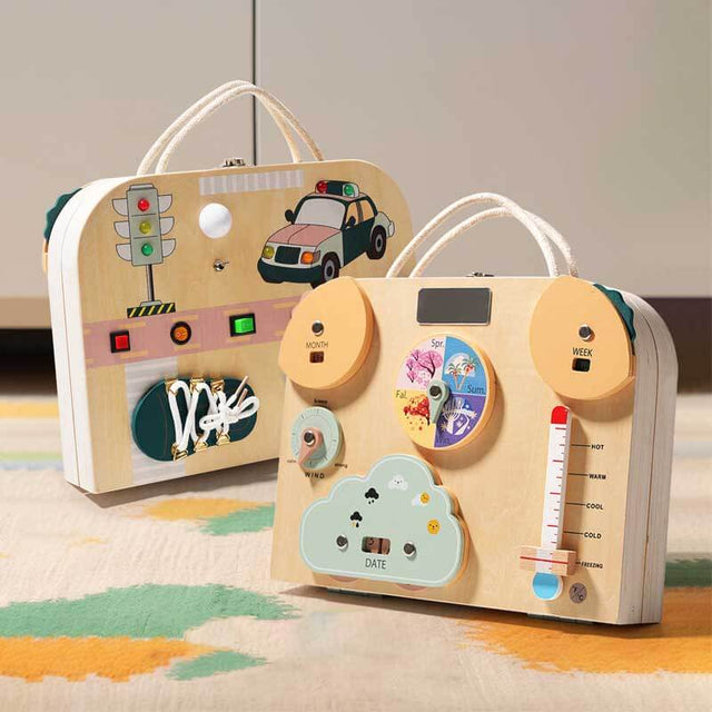 Tablero de actividades diarias de Montessori Life