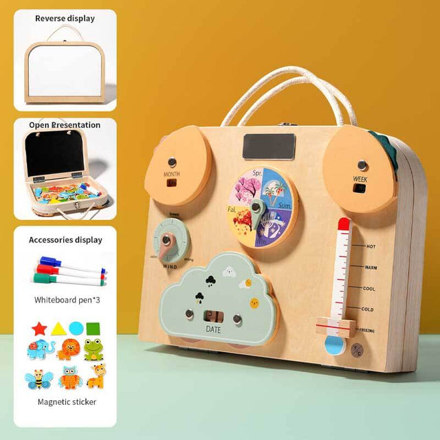 Tablero de actividades diarias de Montessori Life