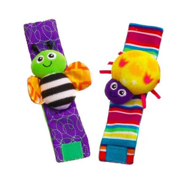 Baby Infant Rattle Socks Toys 3-6 to 12 Months Girl Boy Learning Toy | Shinymarch