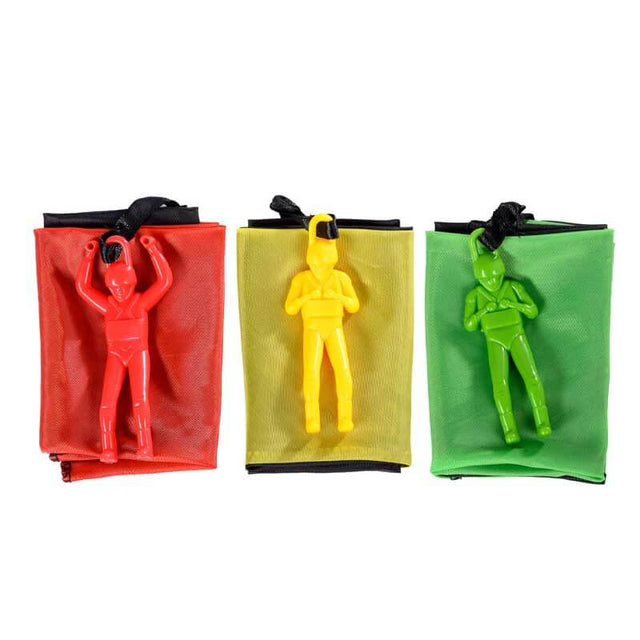 Parachute Toys for Kids - Tangle Free Outdoor Flying Parachute Men, Best Small Outside Toys for 3 4 5 6 7 8 9 10 Year Old Top Christmas Stocking Stuffers Idea 2023 Unique Boy & Girl Gifts | Shinymarch