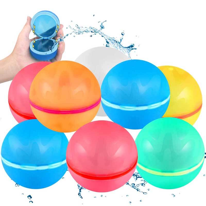 Reusable Water Balloons, Pool Beach water Toys for Boys and Girls, Outdoor Summer Toys for Kids