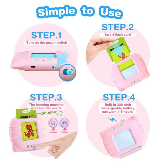 Talking Flashcards Learning Toys for Toddlers | Shinymarch