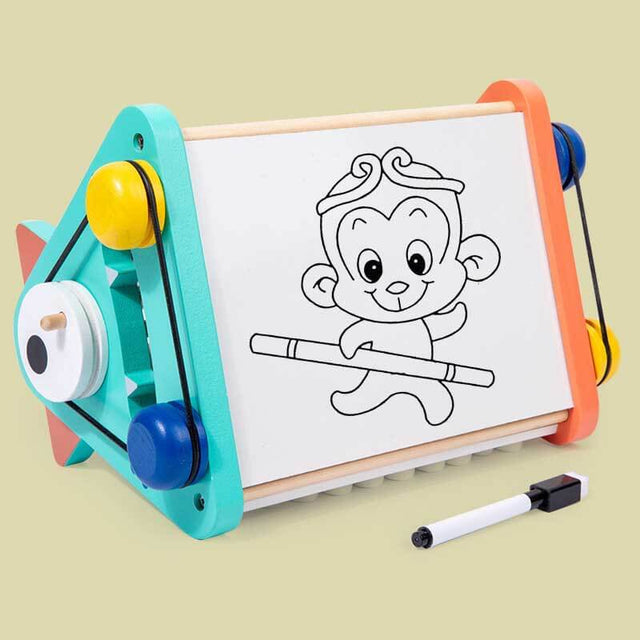Wooden Triangular Activity Center | Shinymarch