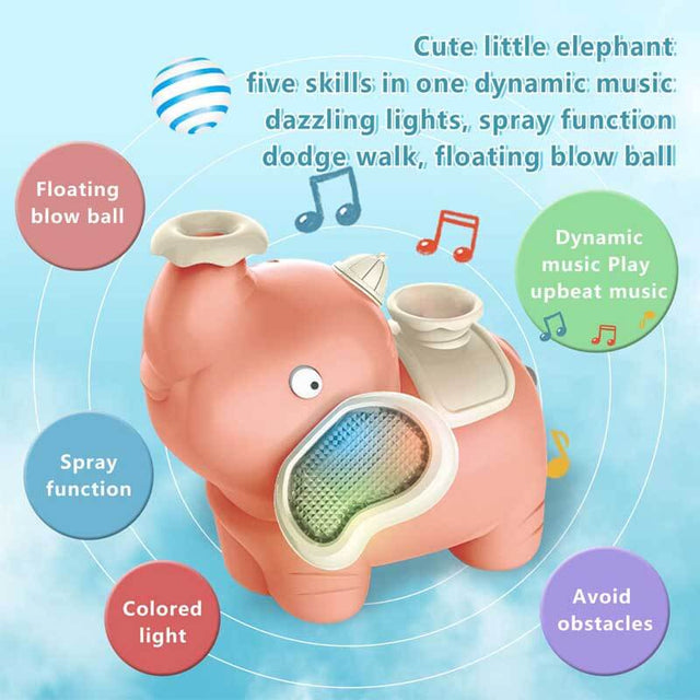 Interactive Elephant Crawling Toy | Shinymarch