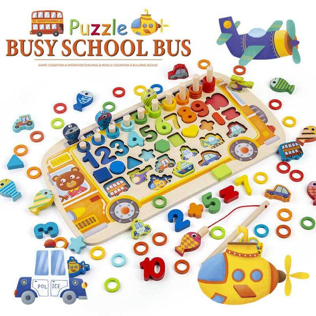 Number+Alphabet Fun Fishing Game, Preschool Learning ABC and Math Educational Toys for 3 4 5 Years Old Girl Boy Kids | Shinymarch