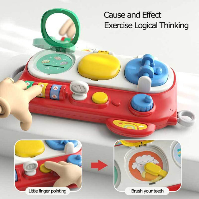Life Explore Busy Board, Early Learning Switch Box | Shinymarch