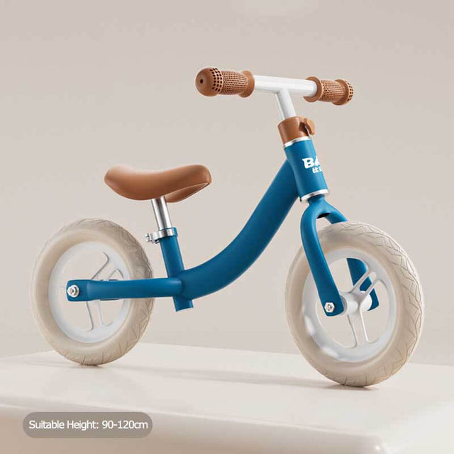 No Pedal Balance Bicycle for Kids 18 Months to 5 Years - Includes Safety Pad, Padded Seat, Mini Grips & Flat-Free Tires - Tool-Free Assembly & Adjustments | Shinymarch