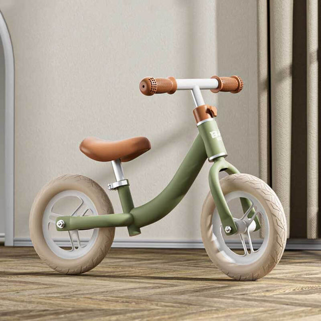 No Pedal Balance Bicycle for Kids 18 Months to 5 Years - Includes Safety Pad, Padded Seat, Mini Grips & Flat-Free Tires - Tool-Free Assembly & Adjustments | Shinymarch