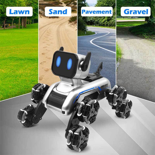 Gesture Sensing Stunt RC Cars, Toys Gifts for Kids 6-12 Year Old Boys Girls, 2.4Ghz Remote Control Cars, Cool Lighting with Music, Gray | Shinymarch