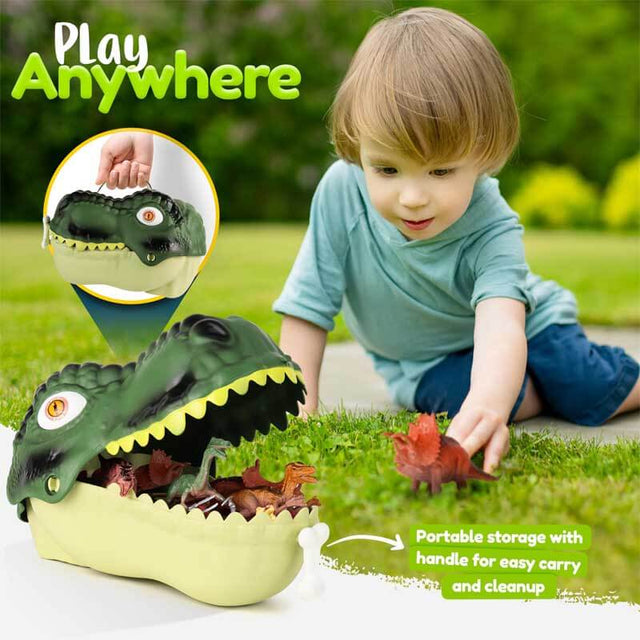 Juego de dinosaurios de juguete de regalo