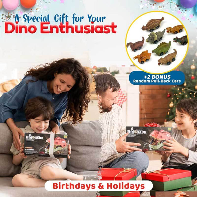 Juego de dinosaurios de juguete de regalo