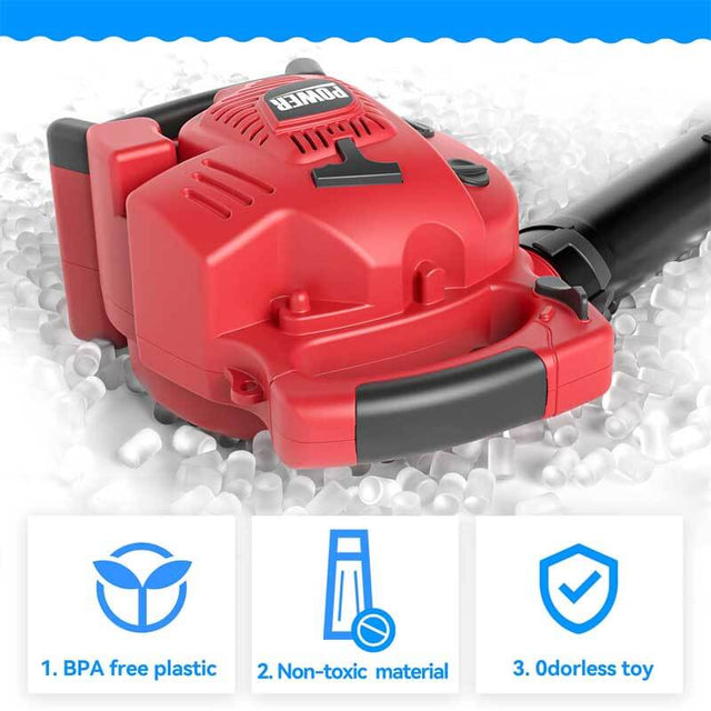 Toy Leafblower for Kids- Kids Leaf Blower That Really Works with Toy Tool Set, Pretend Play Series Gardening Kids Tool Set | Shinymarch