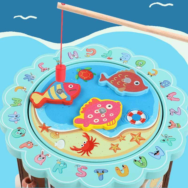 Multi-functional Wooden Toy Center | Shinymarch