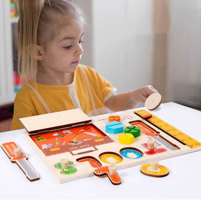 Tools Jigsaw Busy Board | Shinymarch