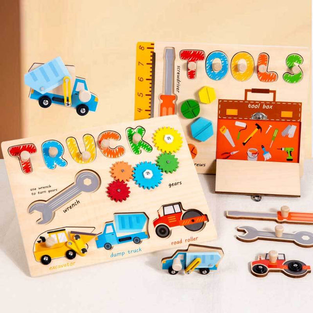 Tools Jigsaw Busy Board | Shinymarch