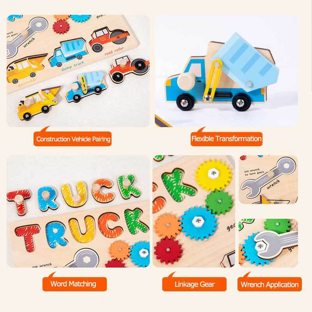 Tools Jigsaw Busy Board | Shinymarch