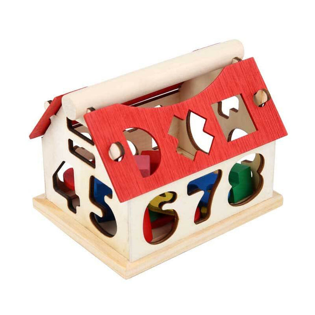 Wooden Numer House for Preschooler | Shinymarch