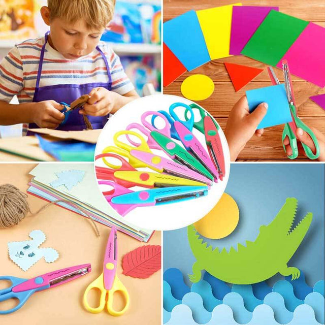 Tijeras para papel decorativo
