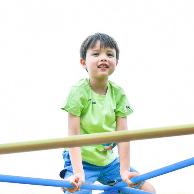 Kids Climbing Dome Tower - 12 ft Jungle Gym Geometric Playground Dome Climber Monkey Bars Play Center, Rust & UV Resistant Steel Supporting 1000 LBS | Shinymarch