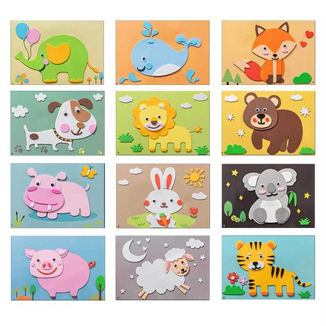 Dibujo de pegatinas 3D DIY
