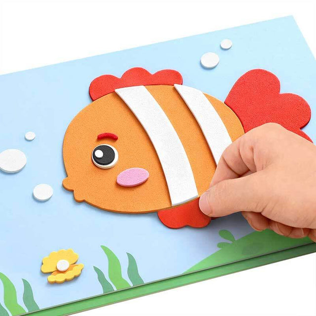 Dibujo de pegatinas 3D DIY