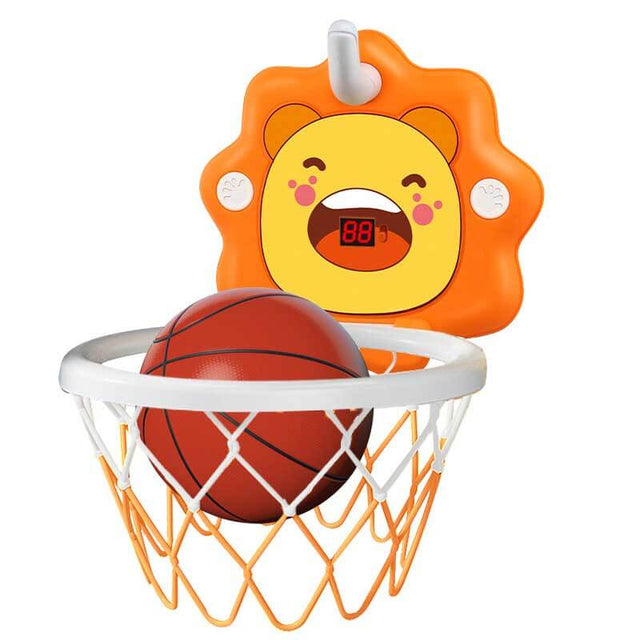 Toddlers Kids Boys Mini Basketball Hoop Toys Indoor,Adjustable Height,Space-Saving,Christmas Birthday Gifts,Kids Toys Boys 3-4-5-6-7-8 Years Old (Blue, Large Score) | Shinymarch