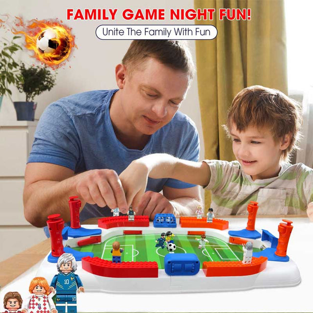 Soccer Board Game for Boys, Mini Football Table Game for Kids, Interactive Soccer Toys with 12 Tiny Fans, Football Games for Home Party, Football Soccer Gifts for 6 7 8 9-12 Year Old Boys | Shinymarch