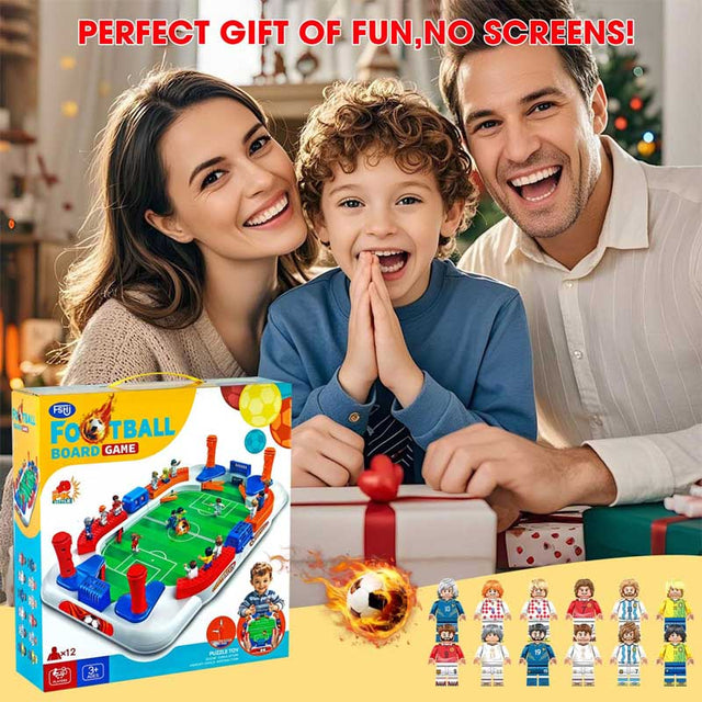 Soccer Board Game for Boys, Mini Football Table Game for Kids, Interactive Soccer Toys with 12 Tiny Fans, Football Games for Home Party, Football Soccer Gifts for 6 7 8 9-12 Year Old Boys | Shinymarch
