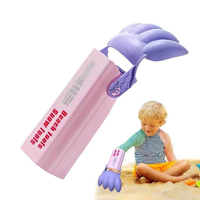 Hand Digger Toy for Kids, Excavator Arm Toy, Beach Digger Excavator - Snow Digging Arm Playing in The Water Large Size Developing Kid's Grip Strength | Shinymarch