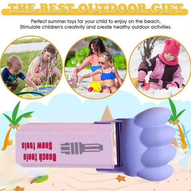 Hand Digger Toy for Kids, Excavator Arm Toy, Beach Digger Excavator - Snow Digging Arm Playing in The Water Large Size Developing Kid's Grip Strength | Shinymarch