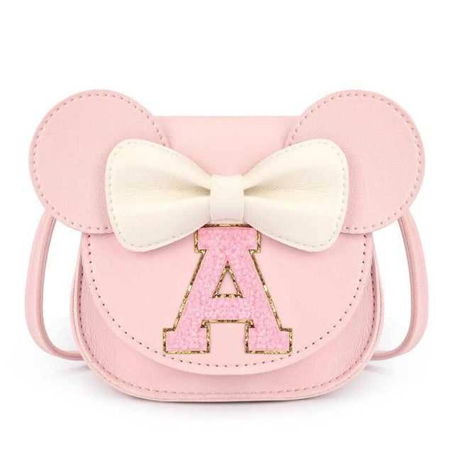 Toddler Purse Girl Gifts: Girls Birthday Gifts for 3-8 - Toys for Ages 2-4 Purse, Pink, Letter A | Shinymarch