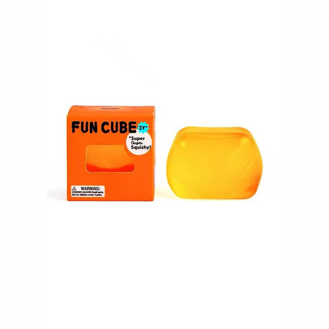 Big Block Ice Cube Squishy Stress Toy – Extra Firm Slow Rise Sensory Fidget Cube for Anxiety Relief, Focus & Hand Therapy, ASTM F963 Certified | Shinymarch