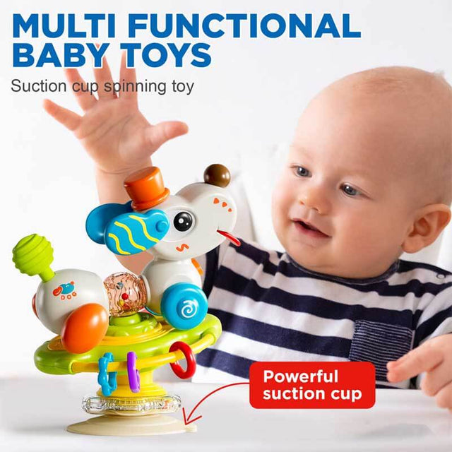 Montessori Baby Puppy Suction Activity & Sensory Toy | Shinymarch