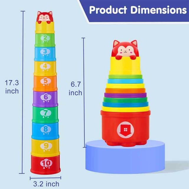 Montessori Baby Stacking Cups