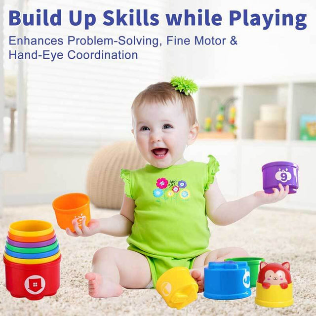 Montessori Baby Stacking Cups