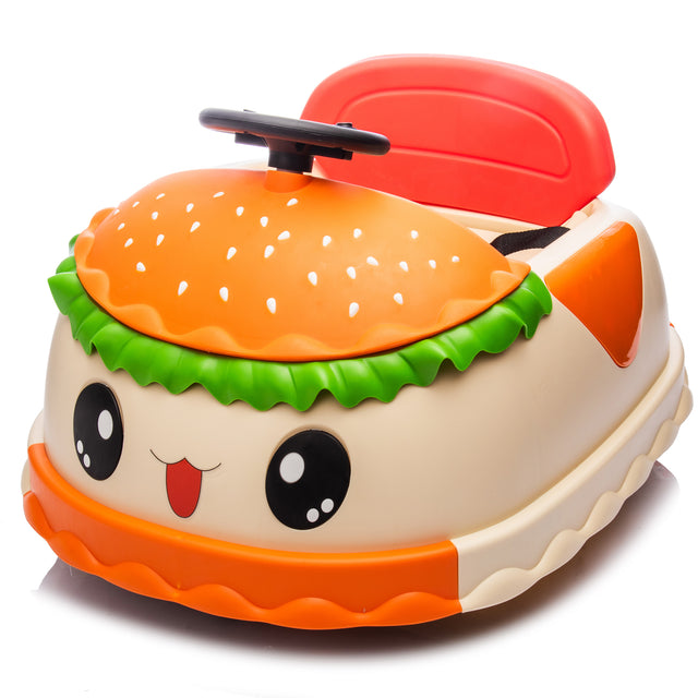 Hamburger Design Electric Bumper Car