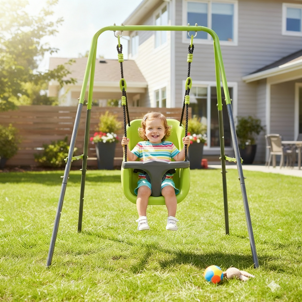 Indoor-Outdoor Baby Swing – shinymarch.com