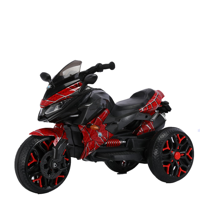 Electric motorcycle 12 V Kids toys motorcycle/Kids electric car/electric ride on toys for 3 4 5 6 years Boys Girls with Training Wheels/manual throttle/ drive by hand/Lighting wheels