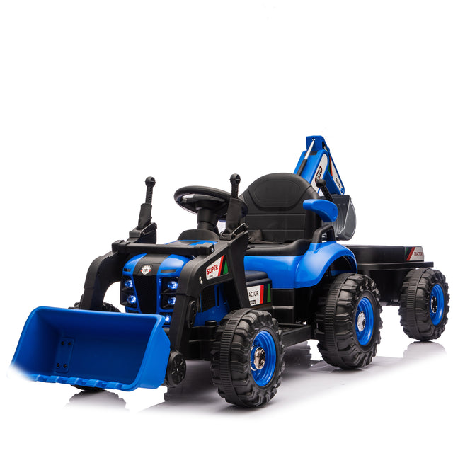 24V Kids Ride-On Electric Tractor Toy