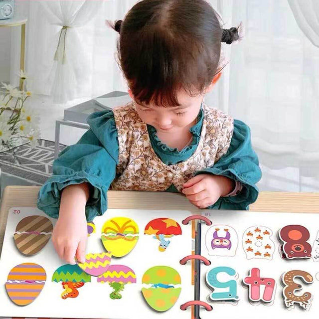 Quiet Book for Toddlers, Montessori Interactive Toys Busy Book for Kids Develop Learning Skills | Shinymarch®