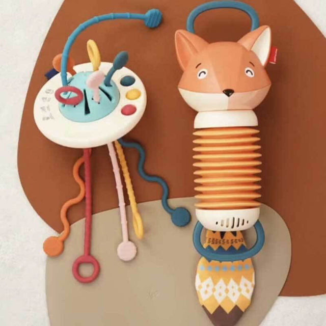 Fox Accordion Baby Toy Early Music Educational Accordion Toys | Shinymarch