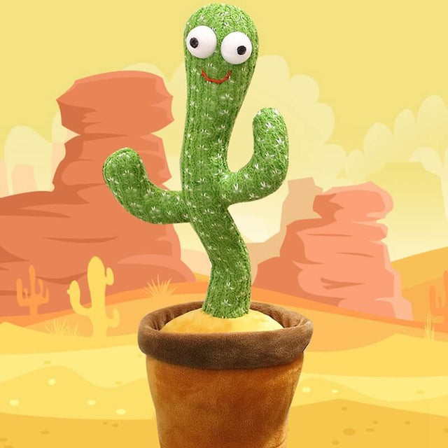 Peluche de cactus bailarín