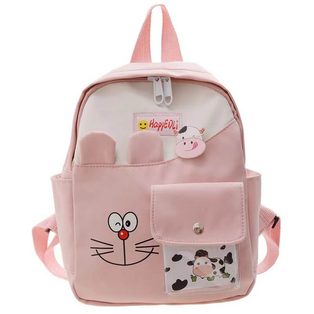 Preciosa mochila escolar para niños