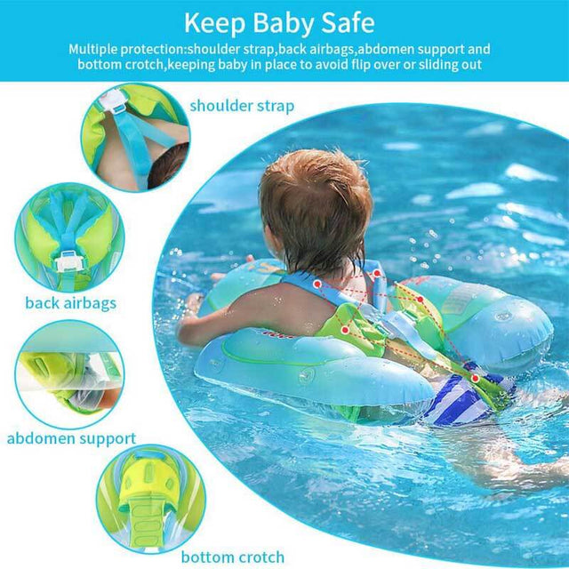 Flotador de piscina anti-quemaduras solares