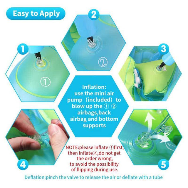 Flotador de piscina anti-quemaduras solares