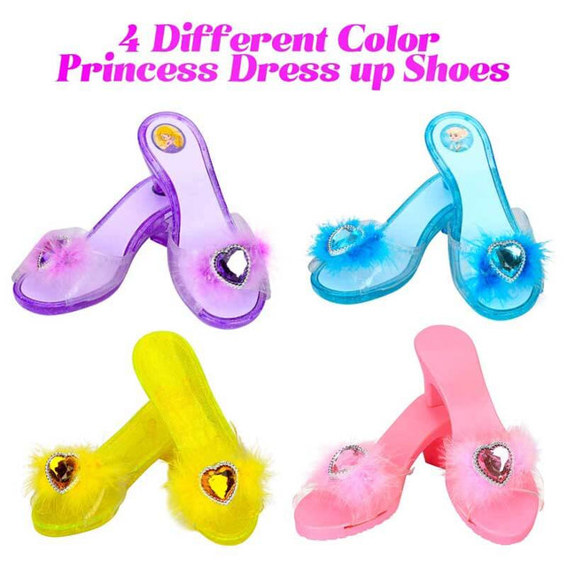 Princess Dress Up Jewelry Set, Role Pretend Jewelry Toys Set | Shinymarch