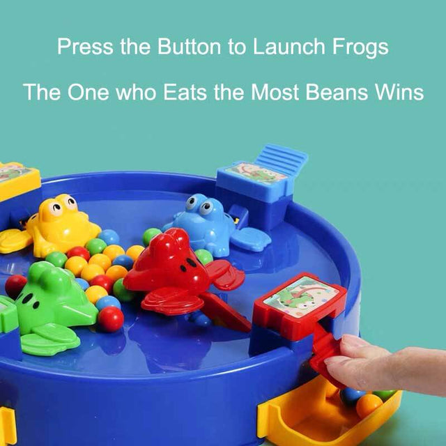 Juego de las ranas que comen frijoles