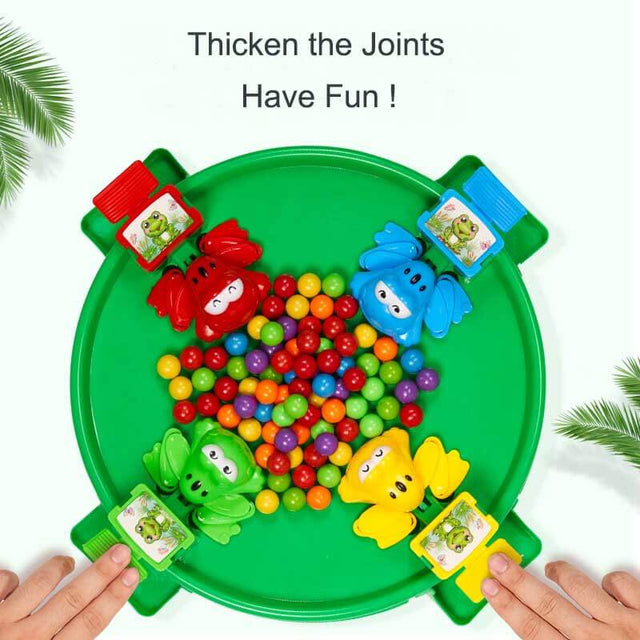 Juego de las ranas que comen frijoles