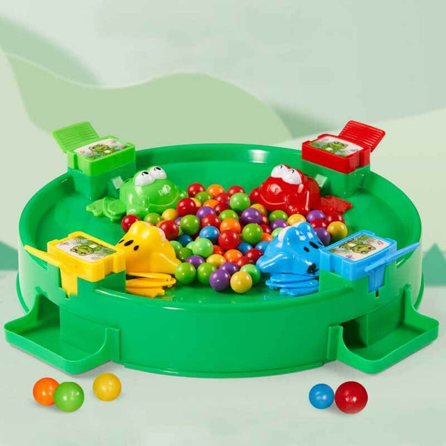 Juego de las ranas que comen frijoles